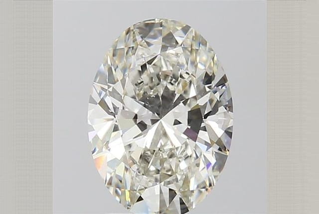 2.52 Carat Oval Lab Diamond