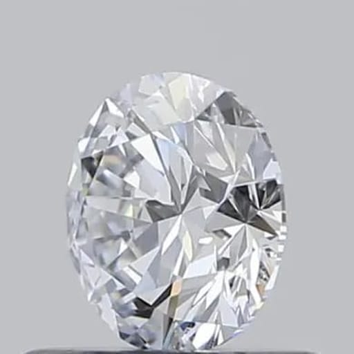 0.53 Carat Round Lab Diamond