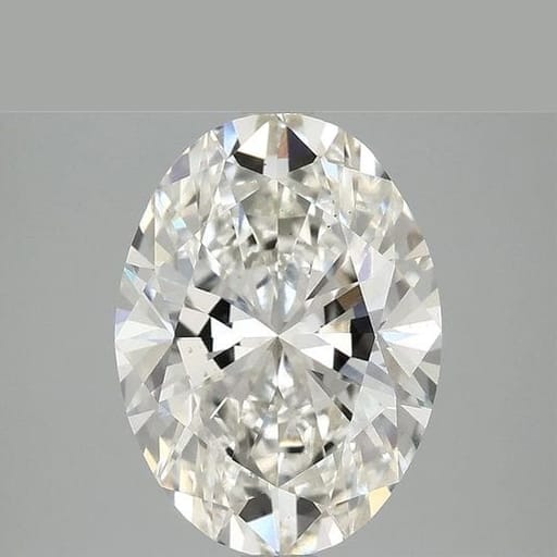 3.93 Carat Oval Lab Diamond