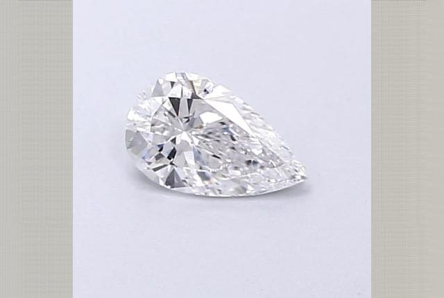 0.27 Carat Pear Lab Diamond