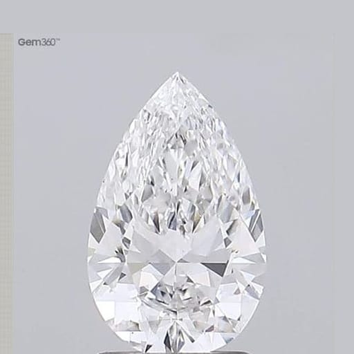 1.43 Carat Pear Lab Diamond