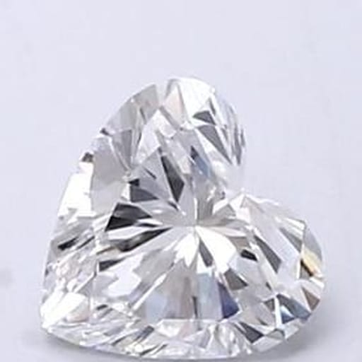 0.42 Carat Heart Lab Diamond