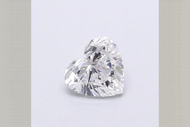 0.34 Carat Heart Lab Diamond
