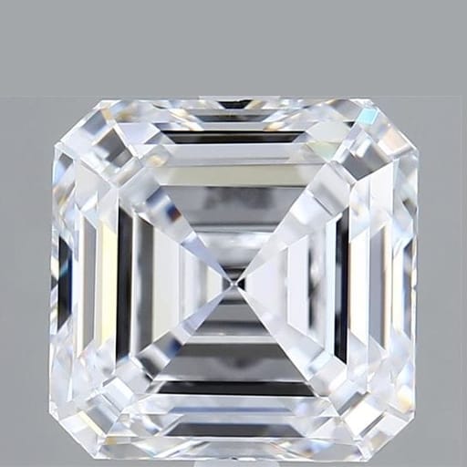 4.00 Carat Asscher Lab Diamond