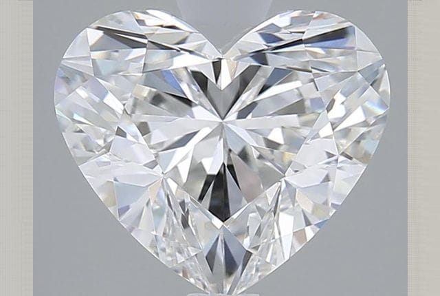 2.00 Carat Heart Lab Diamond