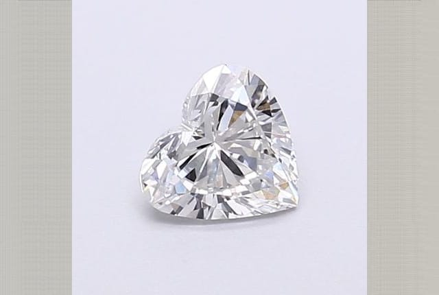 0.51 Carat Heart Lab Diamond