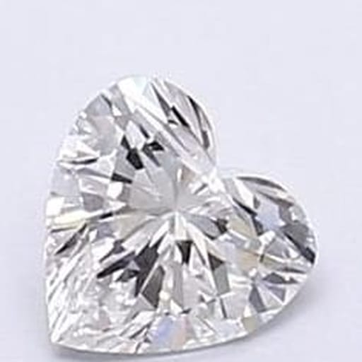 0.34 Carat Heart Lab Diamond