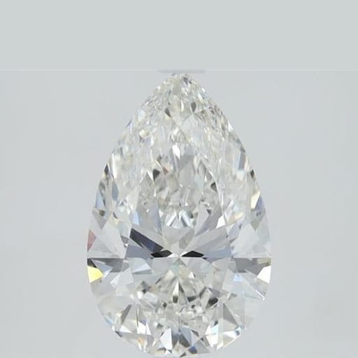 1.37 Carat Pear Lab Diamond