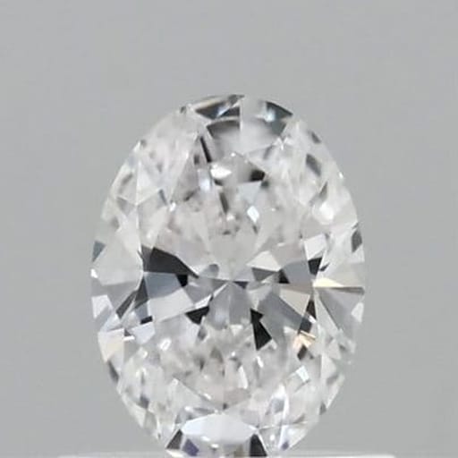 0.53 Carat Oval Lab Diamond