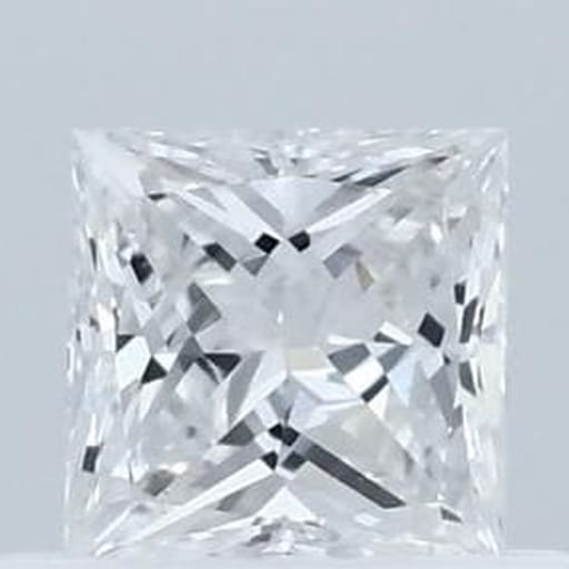 0.43 Carat Princess Lab Diamond