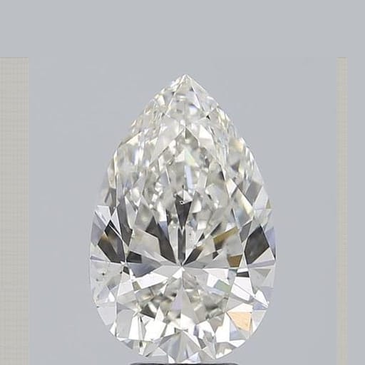 5.02 Carat Pear Lab Diamond