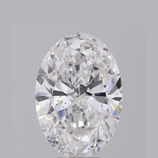 5.01 Carat Oval Lab Diamond