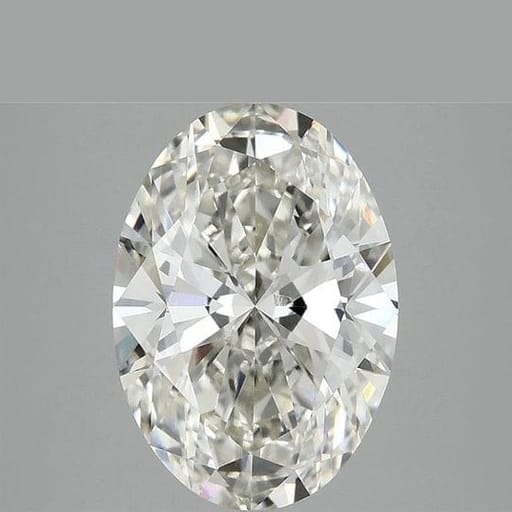 3.79 Carat Oval Lab Diamond