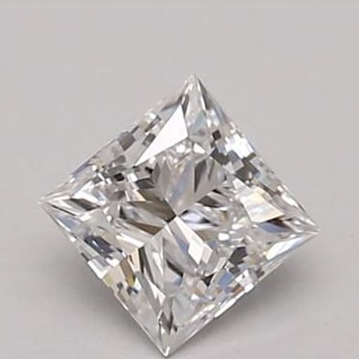 0.50 Carat Princess Lab Diamond