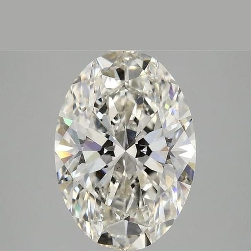3.97 Carat Oval Lab Diamond