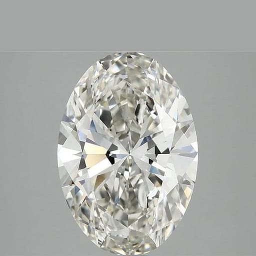 3.73 Carat Oval Lab Diamond