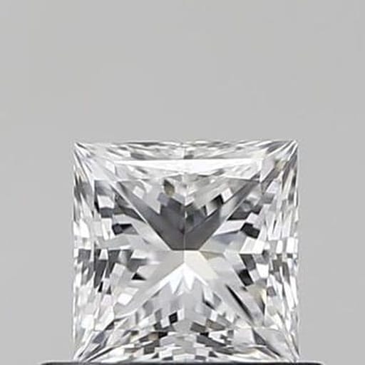 0.51 Carat Princess Lab Diamond