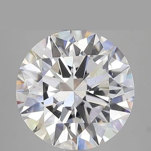 5.00 Carat Round Lab Diamond