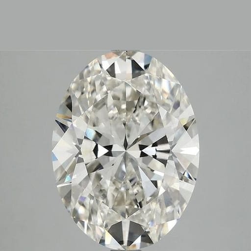 3.91 Carat Oval Lab Diamond