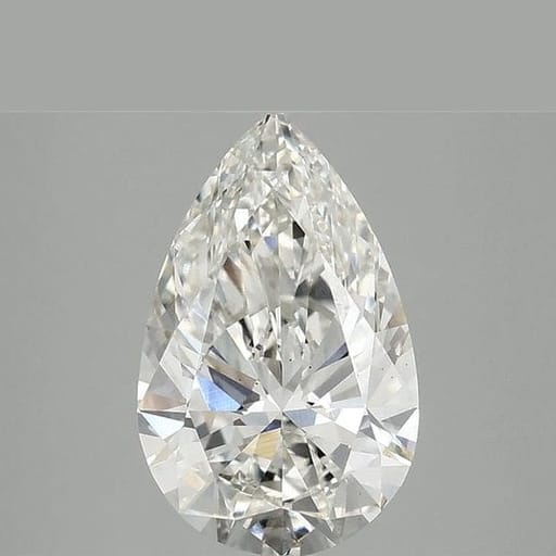 2.52 Carat Pear Lab Diamond
