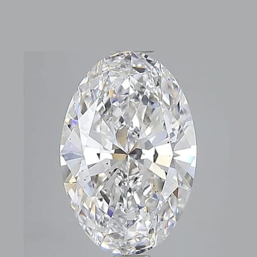4.00 Carat Oval Lab Diamond