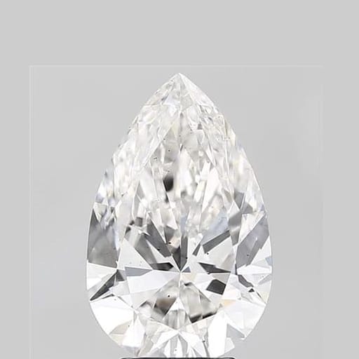 4.00 Carat Pear Lab Diamond