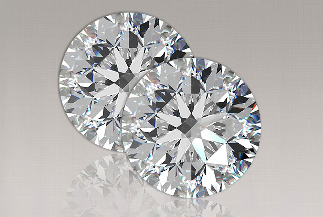 0.74 CTW Round Lab Diamonds