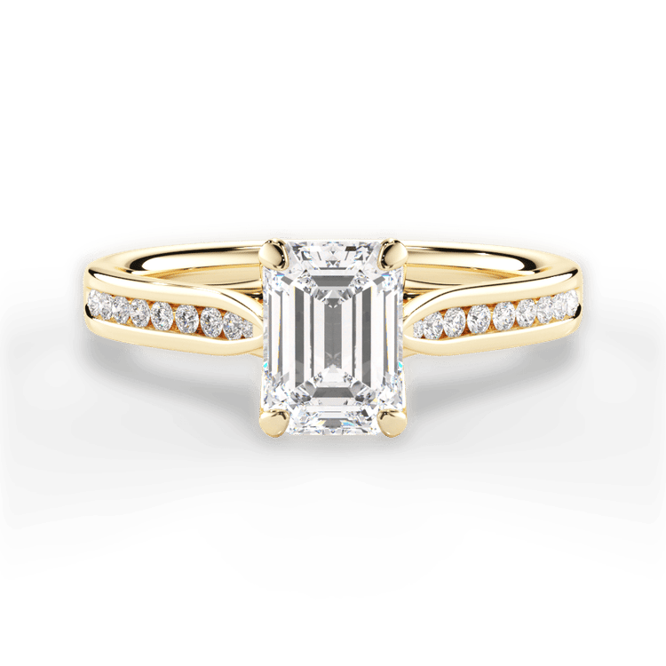 The Imani / 6.14 Carat Emerald Lab Diamond