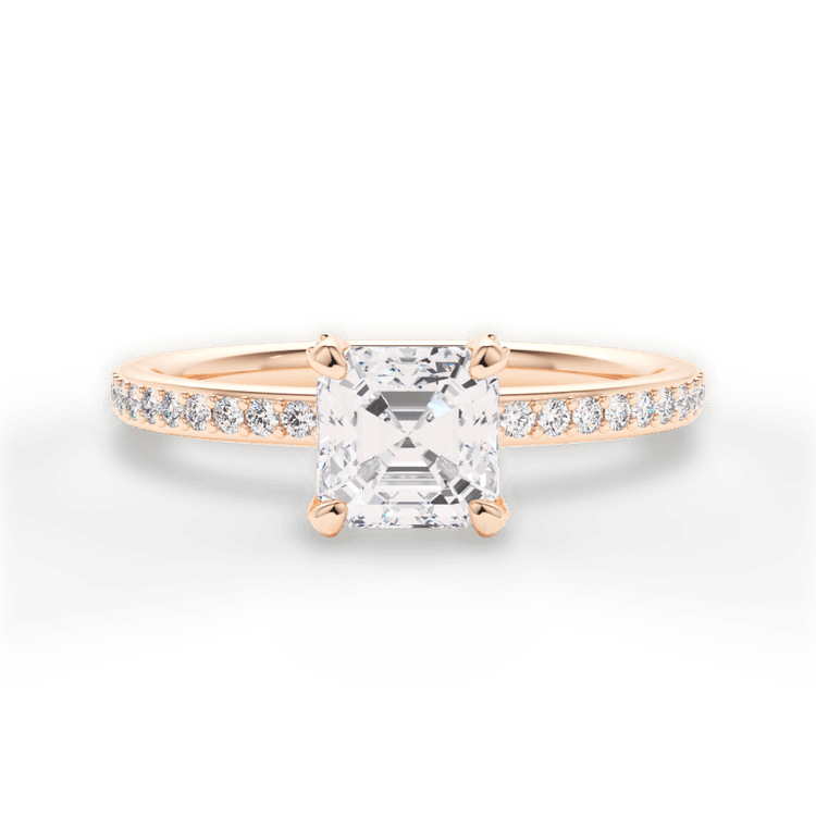 The Sara / 1.22 Carat Asscher Diamond