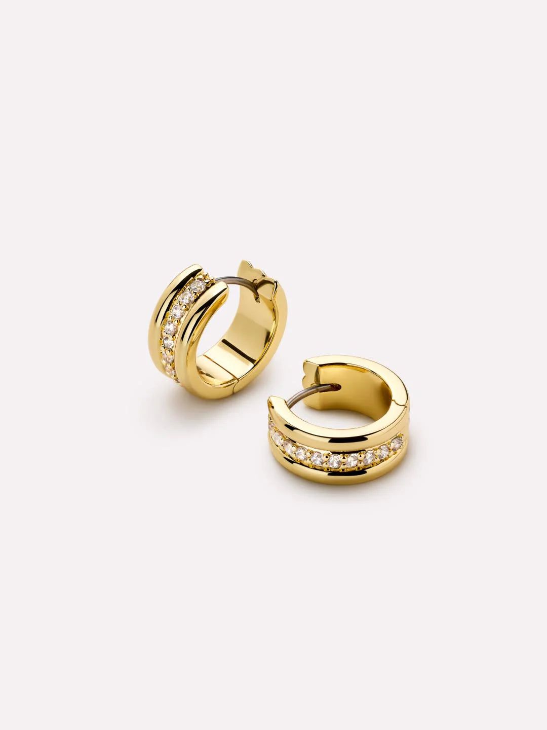 Ana Luisa Asher Triple Huggie Earrings