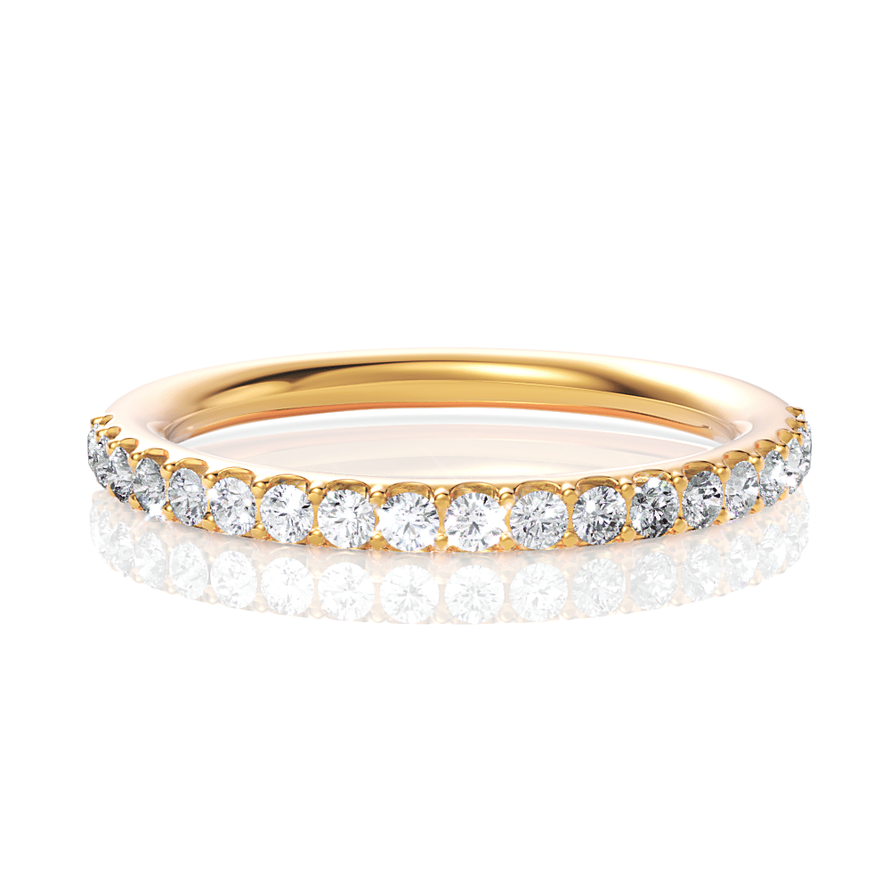Women's 0.32 CTW Classic French Set Diamond Wedding Ring
