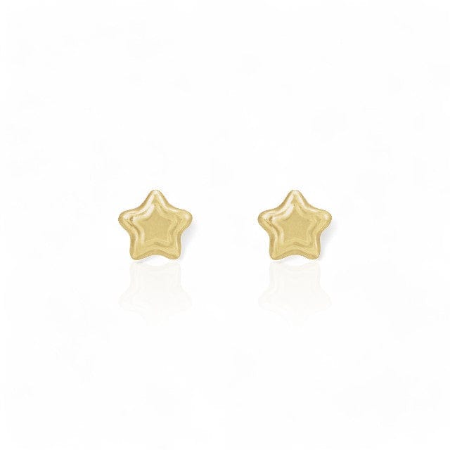 14kt Gold Children's Star Stud Earrings