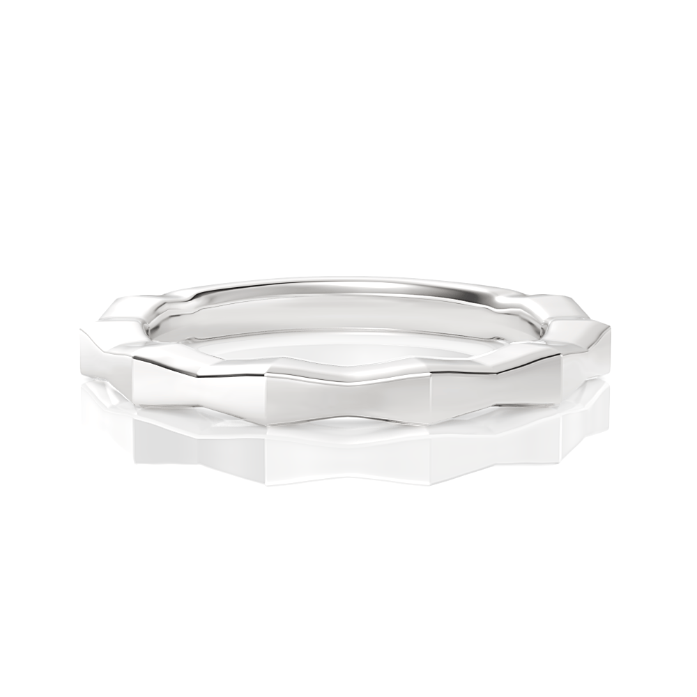 Women's Ritani Signature Octagon Wedding Ring