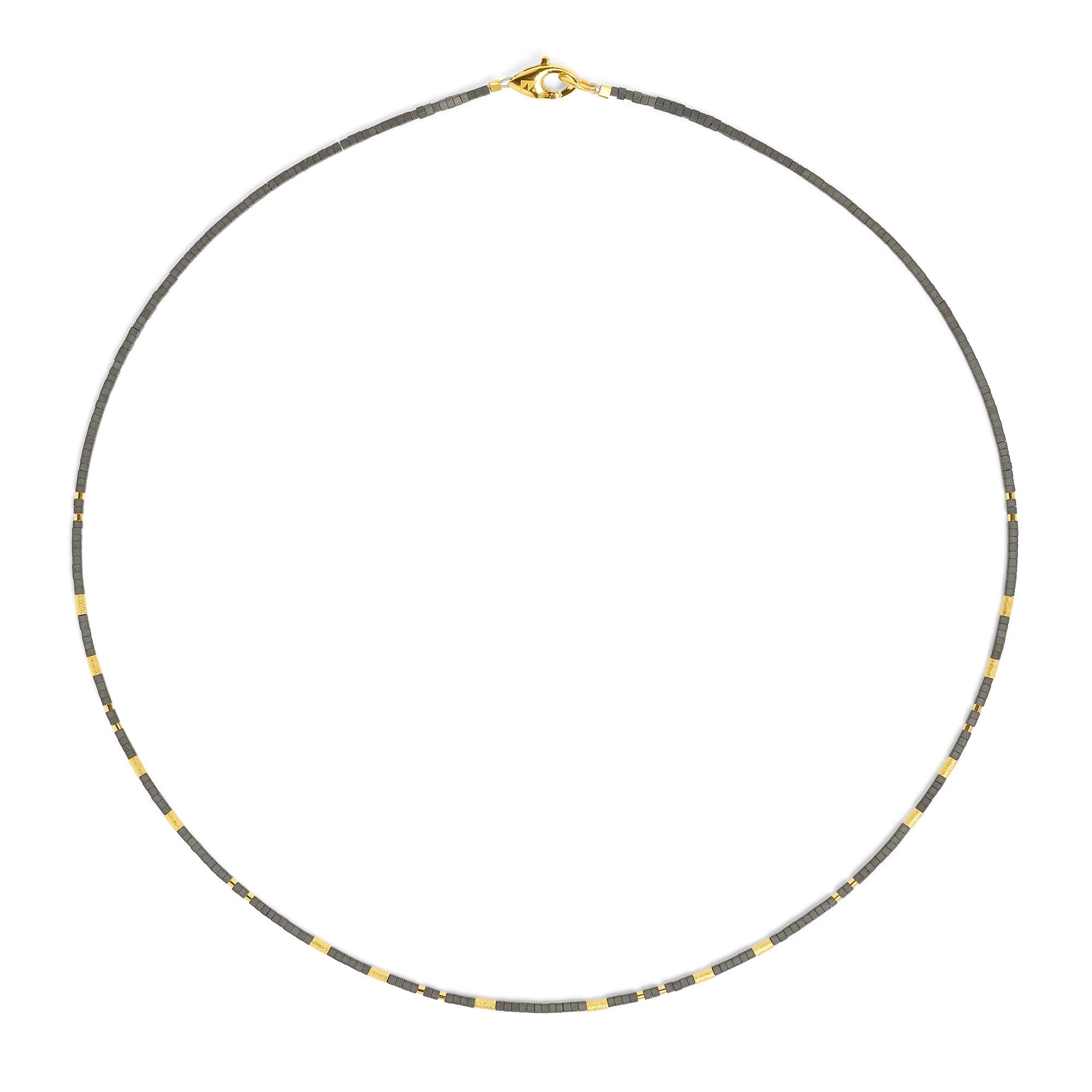 Bernd Wolf Tabaci Hematite Necklace