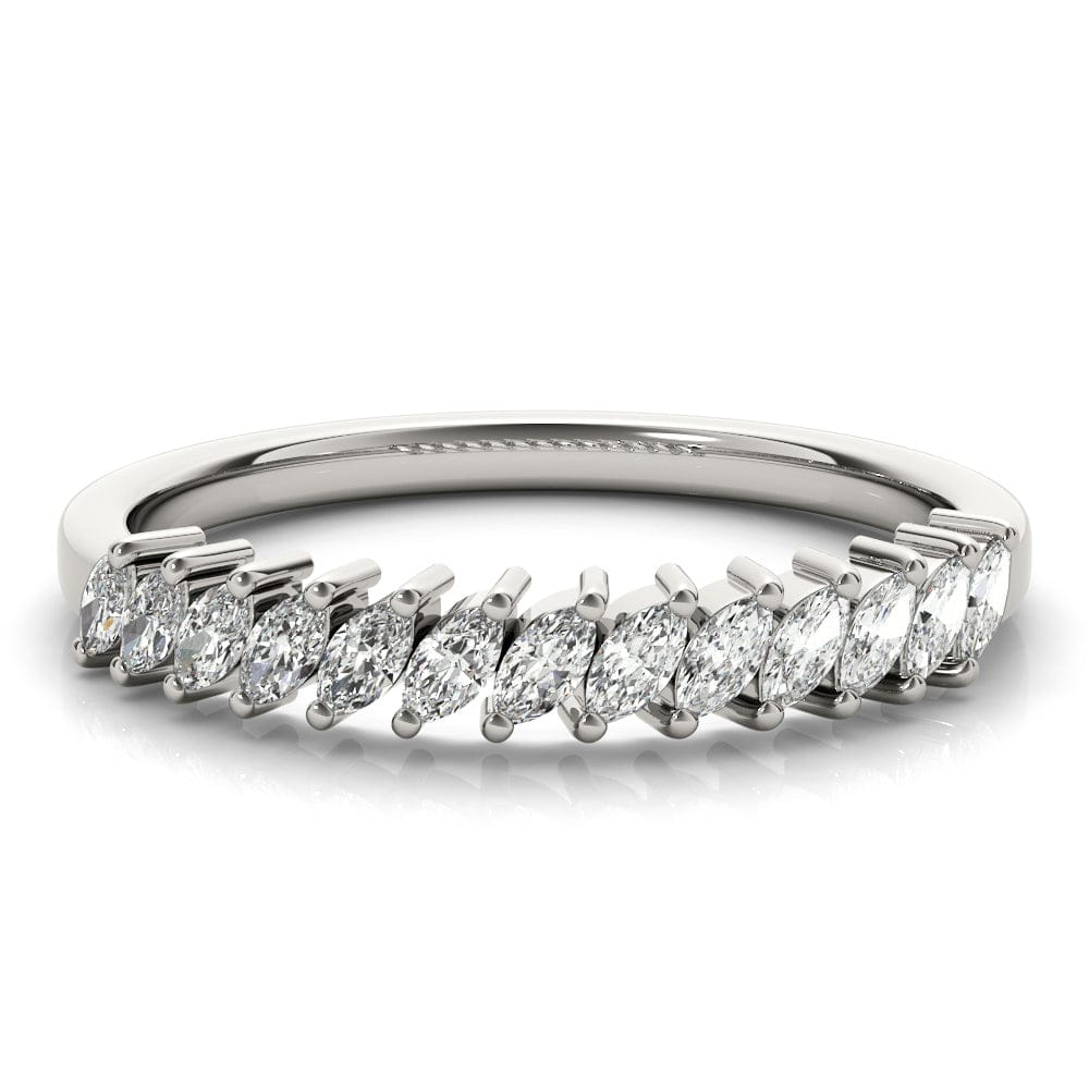 Women's 0.38 CTW Marquise Lab-grown Diamond Wedding Ring