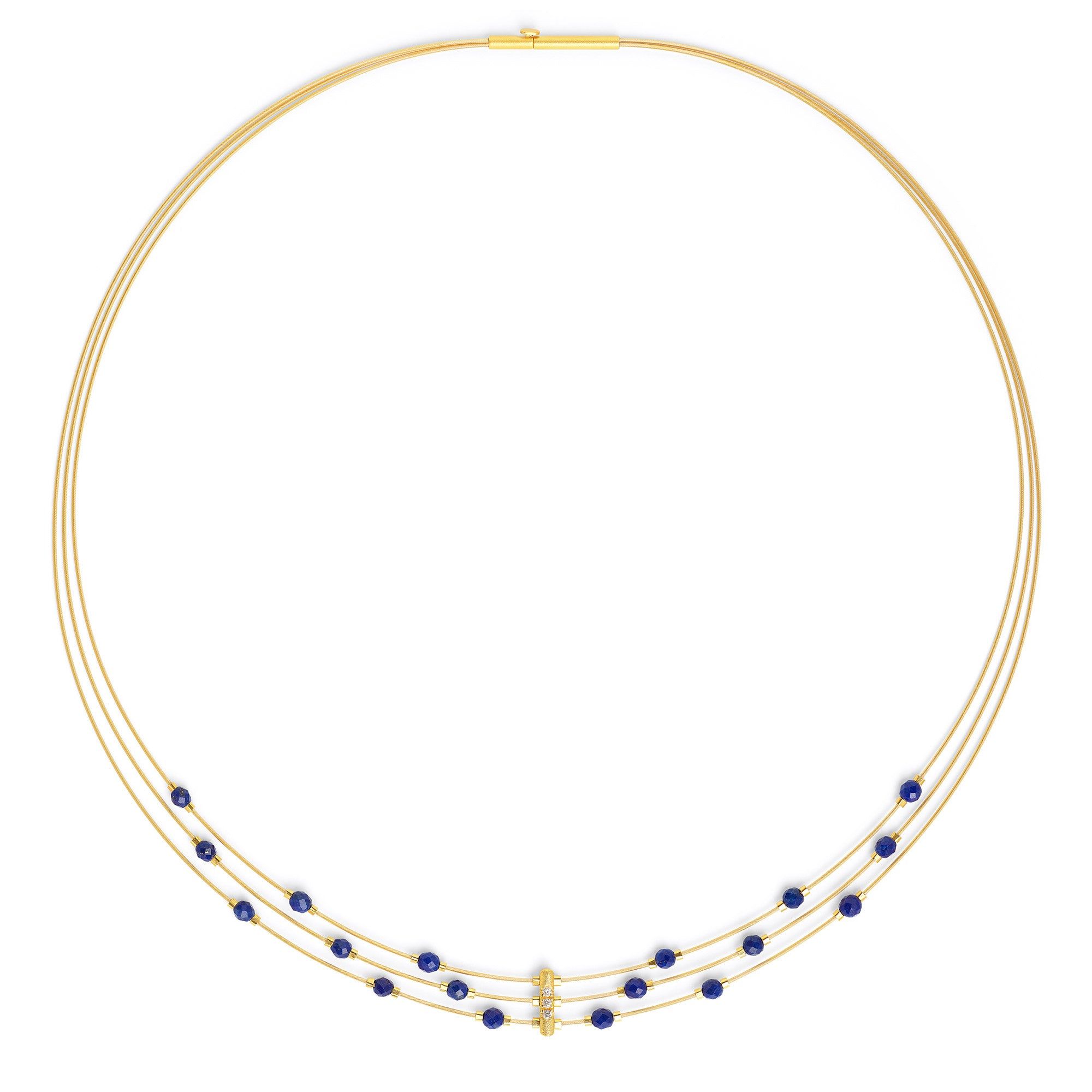 Bernd Wolf Sensena Necklace with Lapis