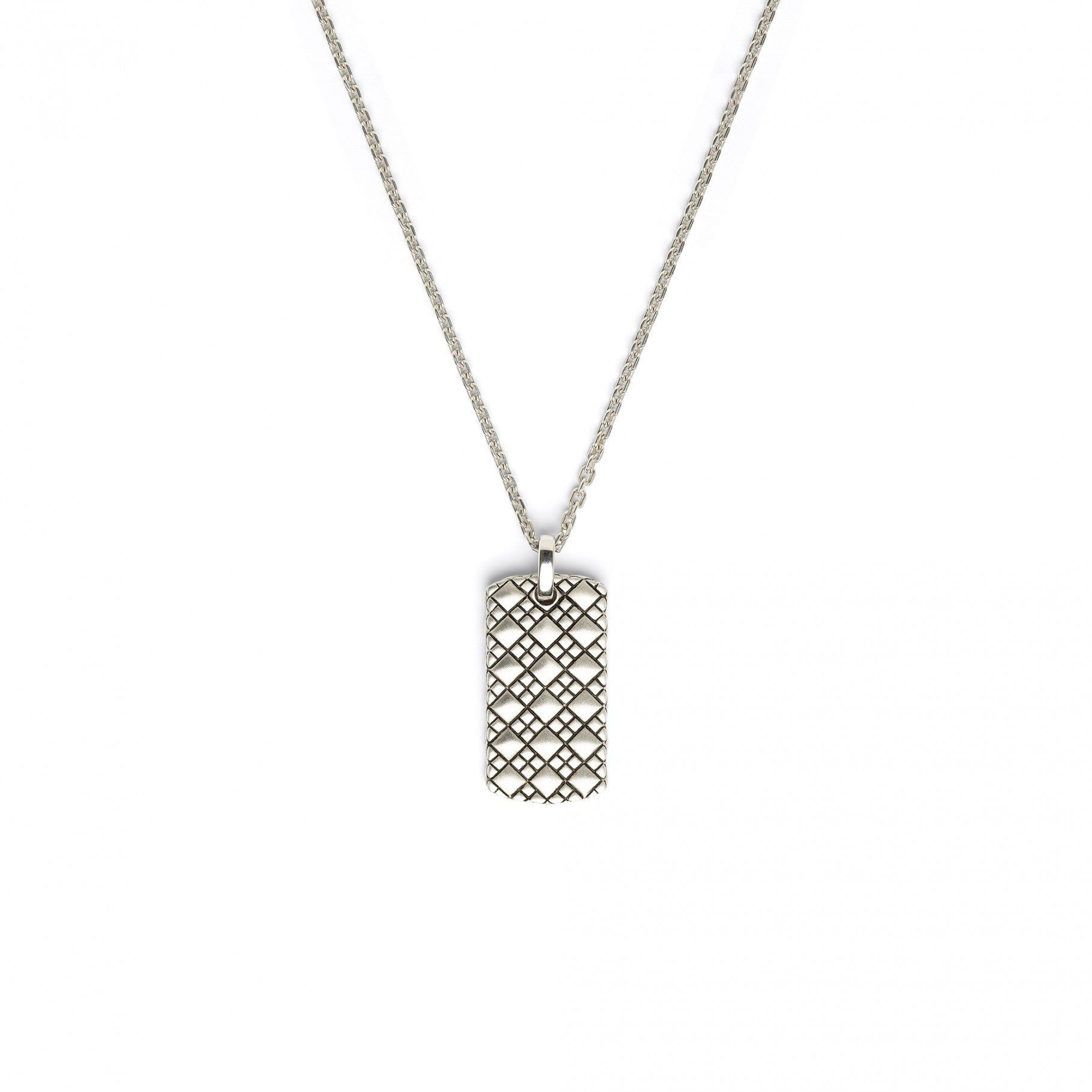 Bernd Wolf Men's Sterling Silver Lemion Lobos Necklace