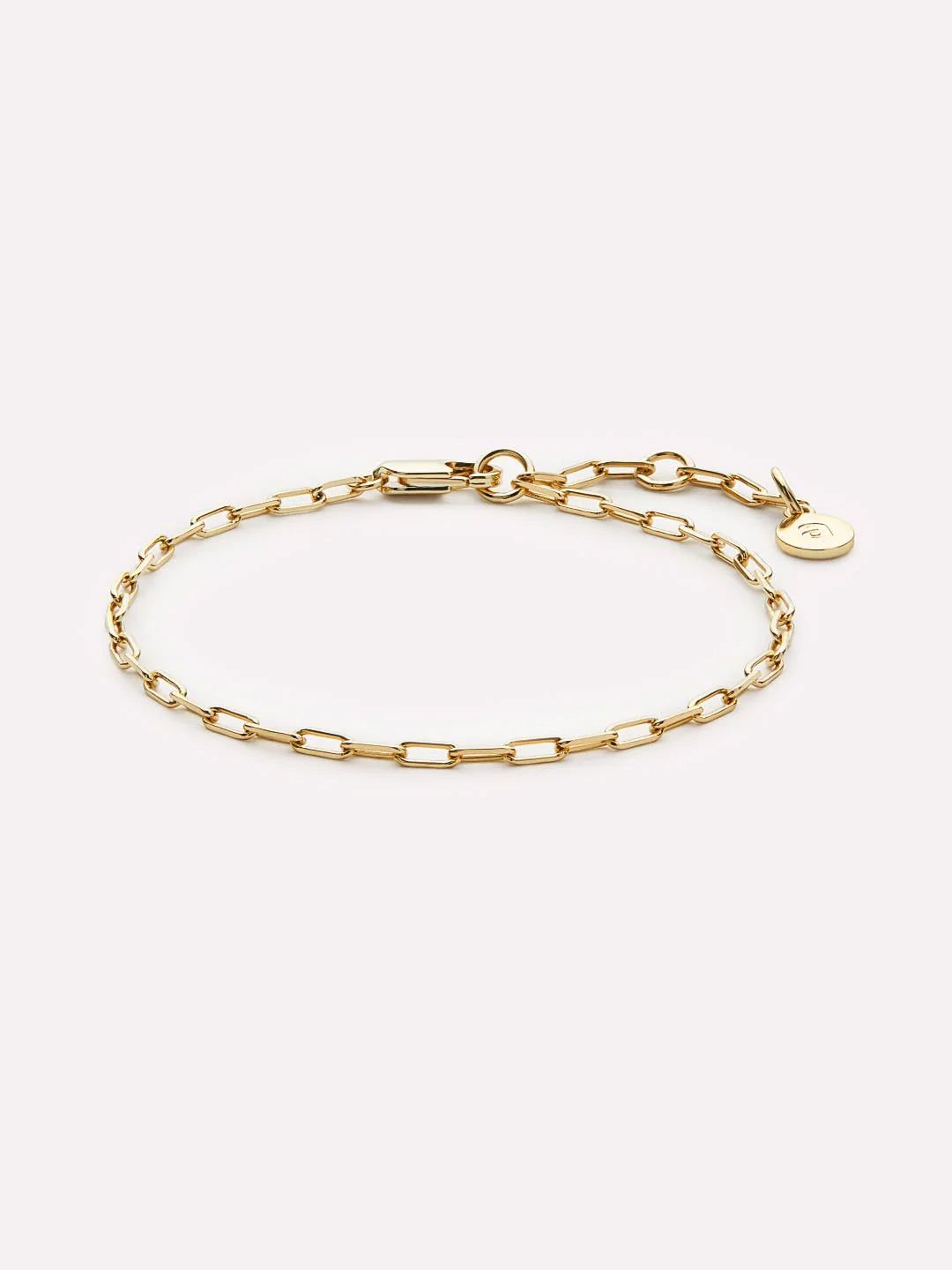 Ana Luisa Poetry Slim Link Chain Bracelet