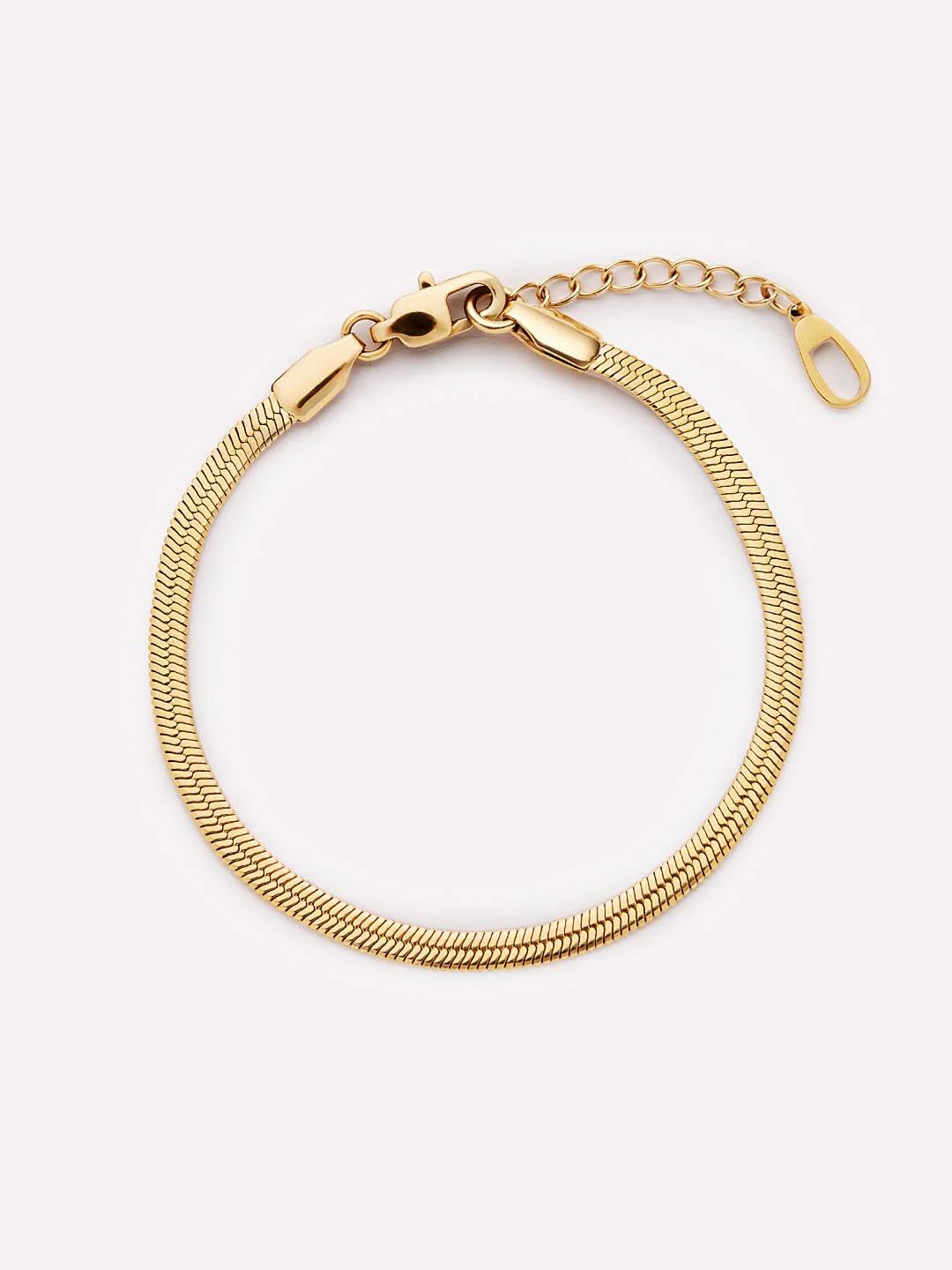 Ana Luisa Atlas Herringbone Bracelet