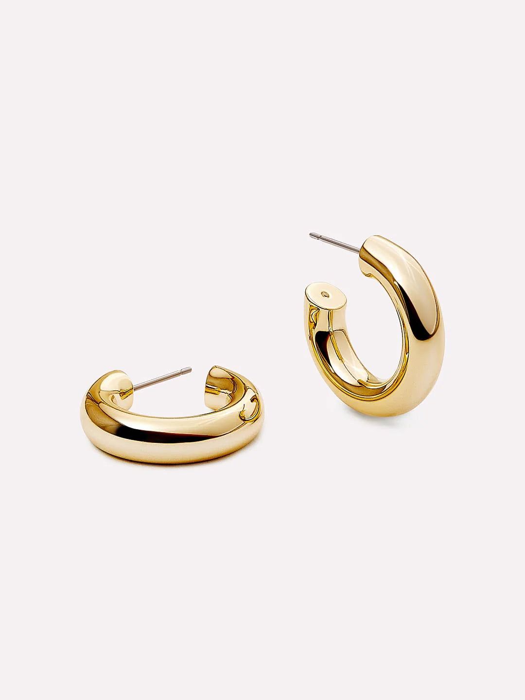 Ana Luisa Tia Mini Small Gold Hoop Earrings