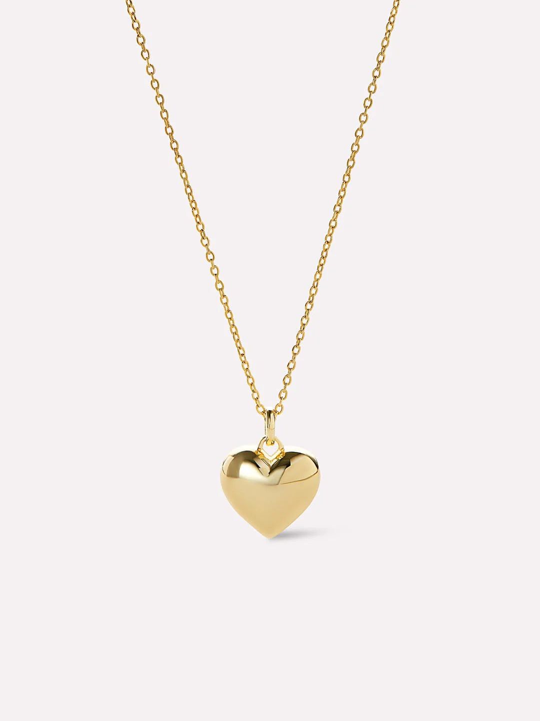 Ana Luisa Lev Small Gold Heart Necklace