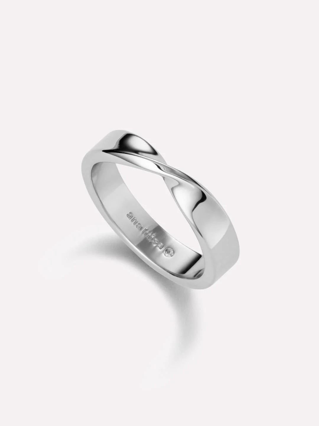 Ana Luisa Eliora Silver Band Ring
