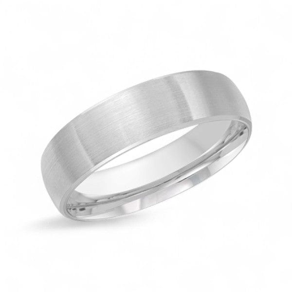 Men's 6mm Satin-finish Comfort-fit Wedding Ring
