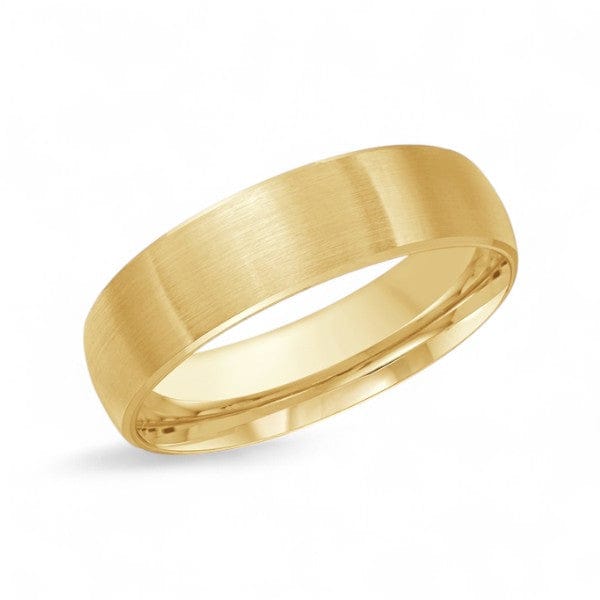 Men's 6mm Satin-finish Comfort-fit Wedding Ring