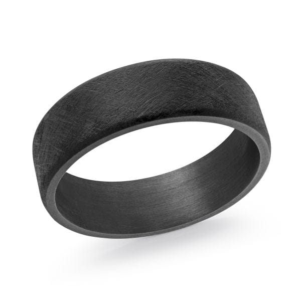 Men's 7mm Black Tantalum Wedding Ring