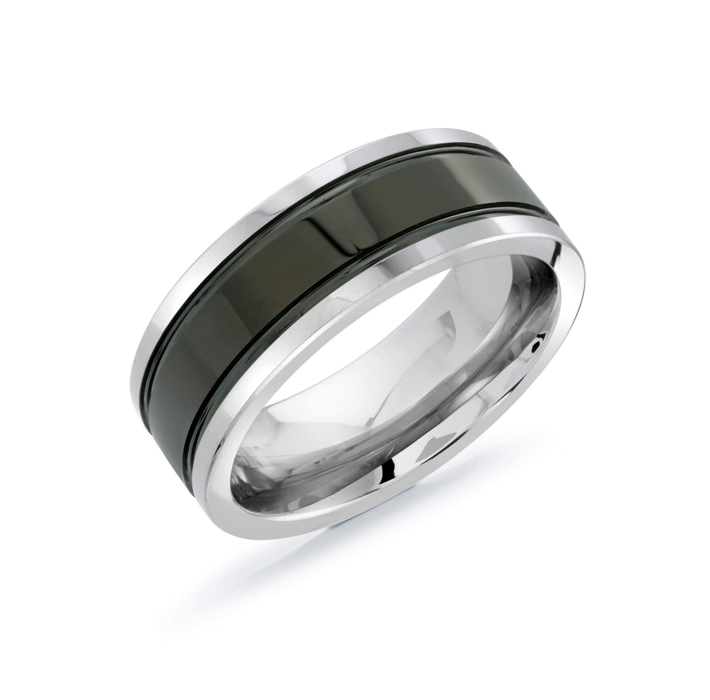 Men's 8mm Tungsten Wedding Ring