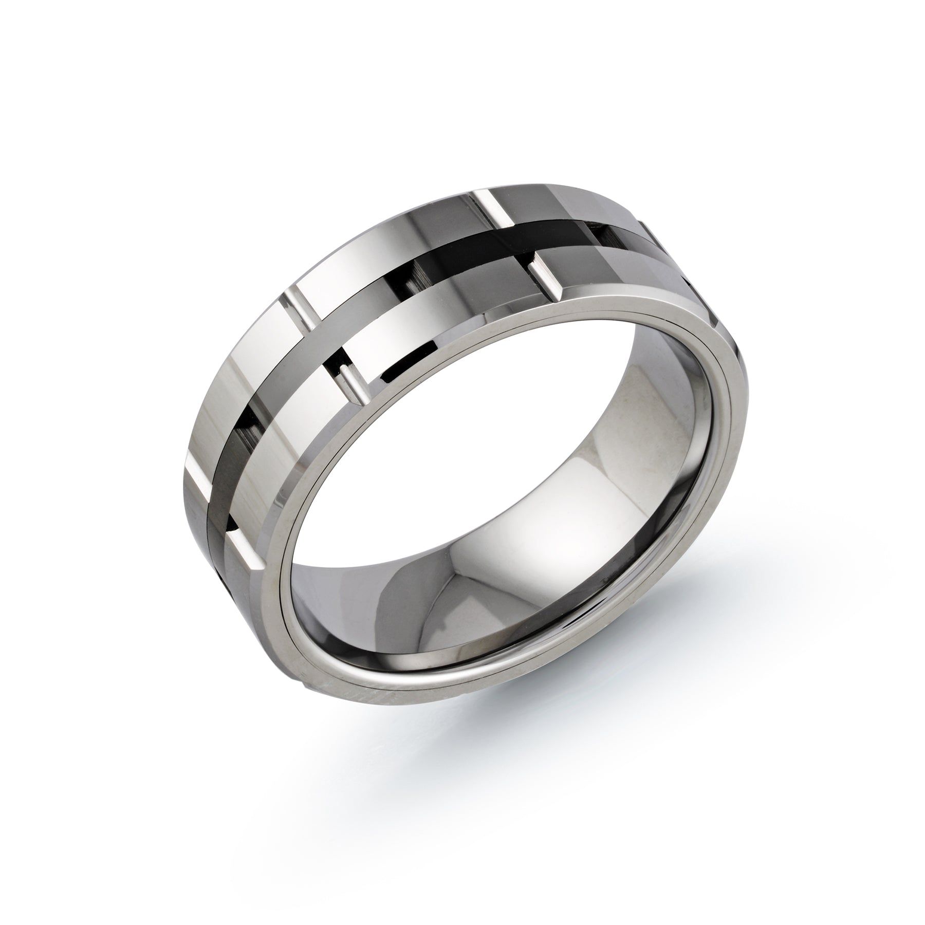 Men's 8mm Tungsten Wedding Ring