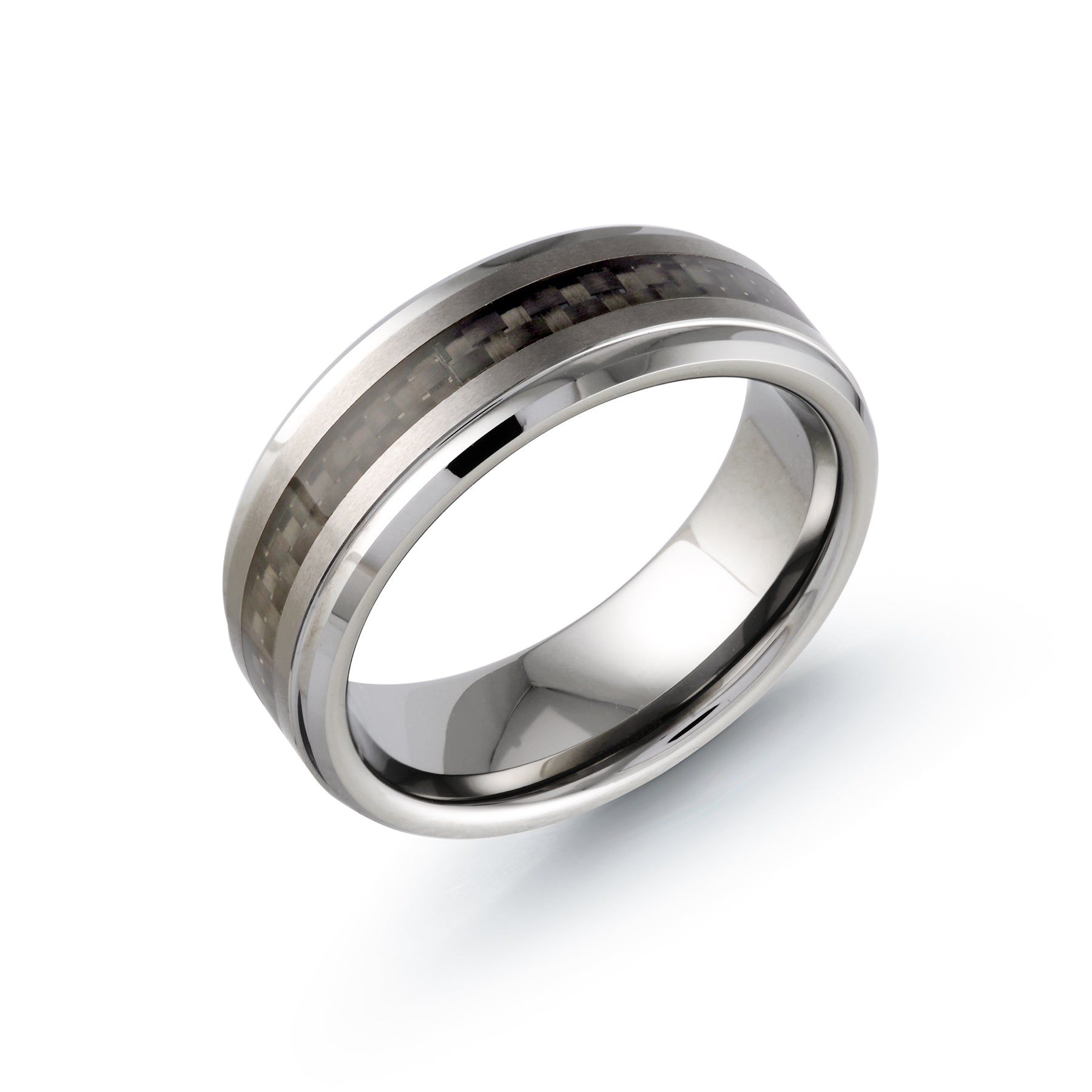 Men's 8mm Tungsten Wedding Ring