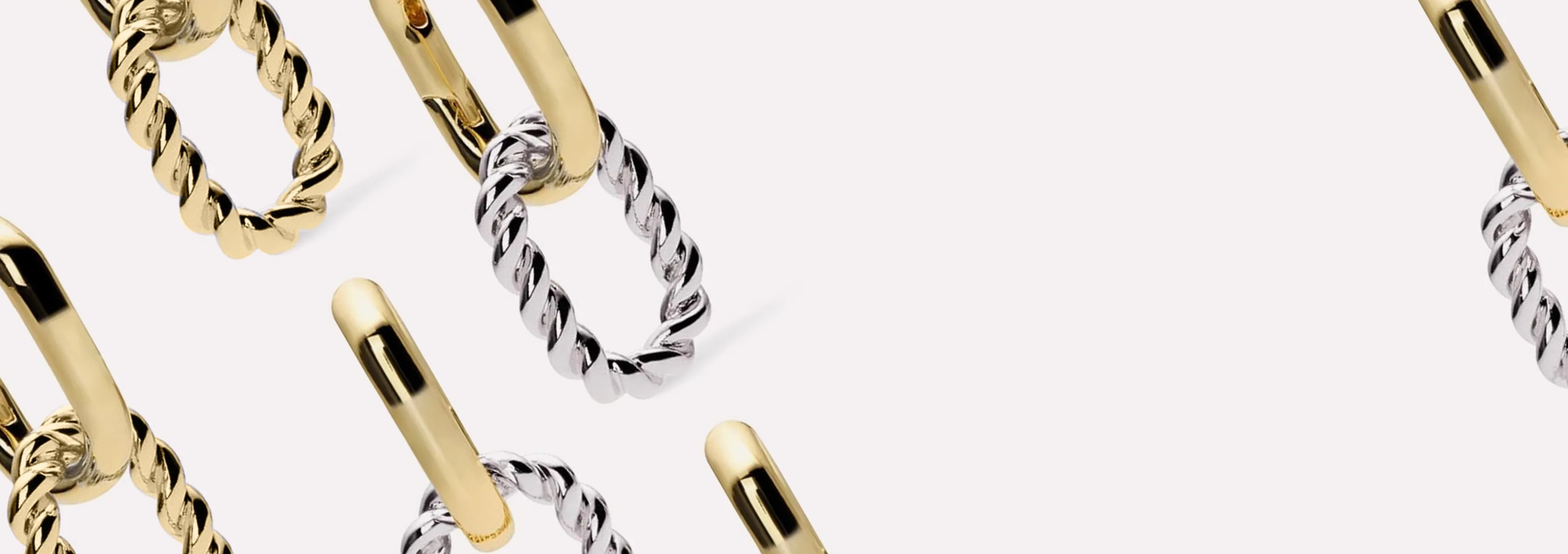 Ana Luisa two tone earrings banner