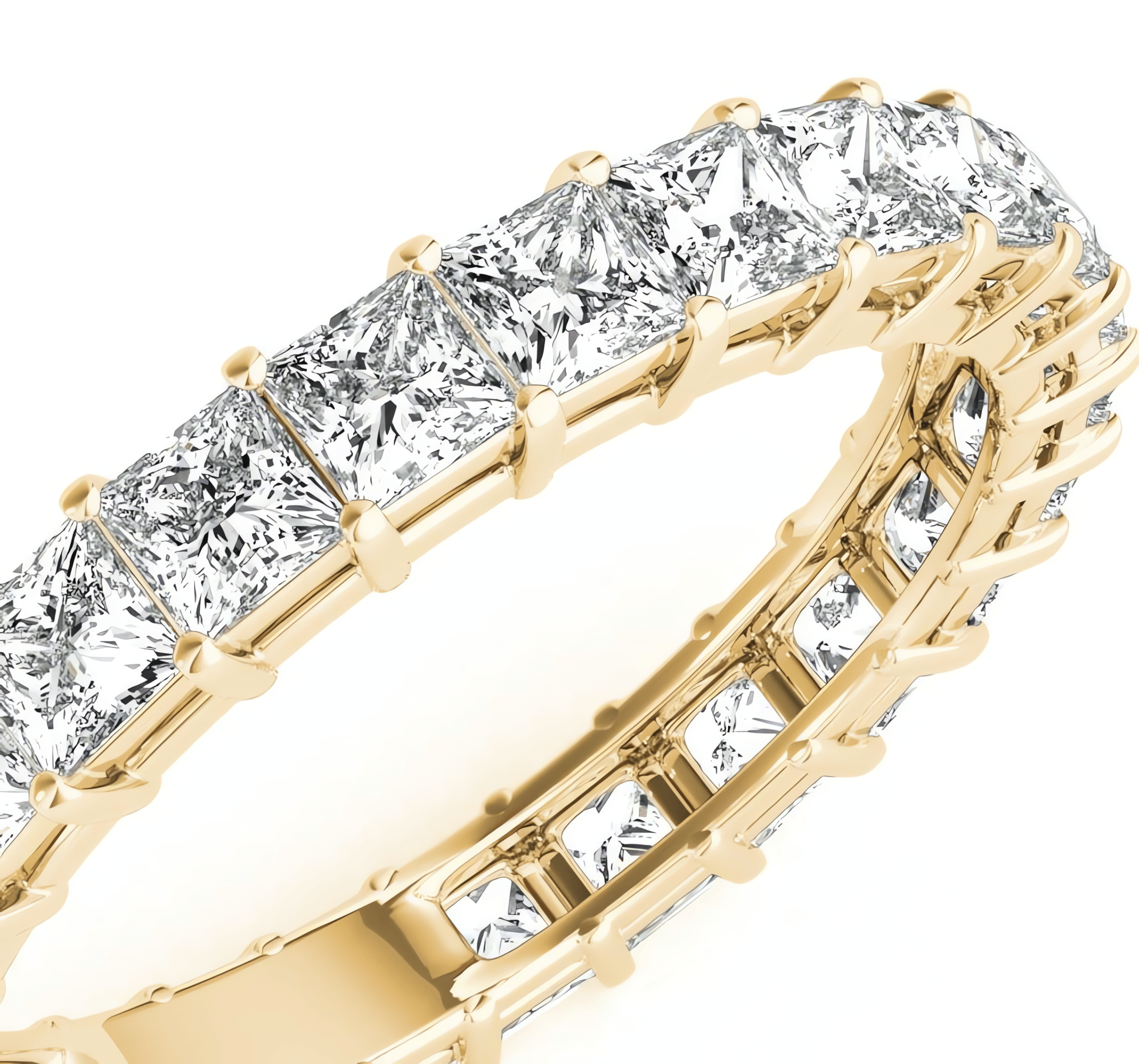 18kt Yellow Gold/isometric/4/4.5/5/5.5/6/6.5/7/7.5/8